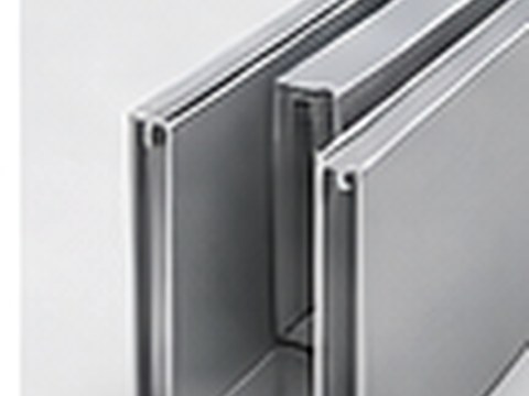 Partition Profiles for Furniture & Interior Aluminium Profiles by Yavik Udyog LLP