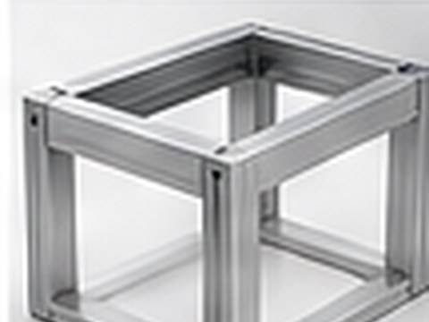Table Frame Profiles for Furniture & Interior Aluminium Profiles by Yavik Udyog LLP